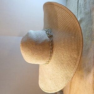 Cruise Club Tan Raffata Floppy Sun Hat